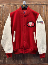 Load image into Gallery viewer, San Francisco 49ers Vintage 90s Vintage 90s Chalk Line Varsity Jacket ABC Vintage 