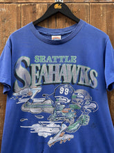 Load image into Gallery viewer, Seattle Seahawks Vintage 1988 Jack Davis Nutmeg Faded Blue ABC Vintage 