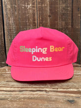 Load image into Gallery viewer, Sleeping Bear Dunes Vintage 80s Snapback Pink ABC Vintage 