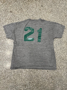 Stadium Bar 21 Vintage 90s Russell Tee Paper Thin Dark Grey ABC Vintage 