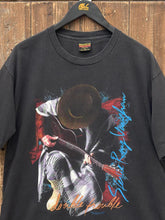 Load image into Gallery viewer, Stevie Ray Vaughan Vintage 1989 In Step Tour Tee Faded Black ABC Vintage XL 