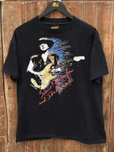 Load image into Gallery viewer, Stevie Ray Vaughan Vintage 1990 Double Trouble Tour Tee Black ABC Vintage 