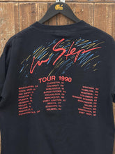 Load image into Gallery viewer, Stevie Ray Vaughan Vintage 1990 Double Trouble Tour Tee Black ABC Vintage 