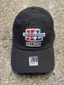 Super Bowl Detroit Vintage 2006 Reebok Fitted Hat ABC Vintage 