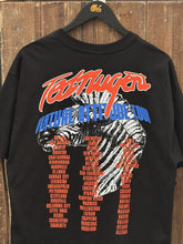 Load image into Gallery viewer, Ted Nugent Vintage 90s Virtual Attitude Tour Tee Black ABC Vintage 