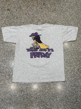 Load image into Gallery viewer, Thank God It&#39;s Friday Vintage 90s Tee Grey ABC Vintage 