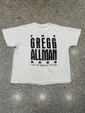 The Gregg Allman Band Vintage 80s No Angels Tour Paper Thin White ABC Vintage 