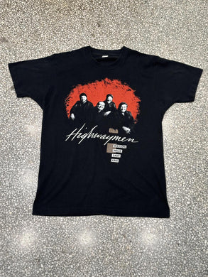 The Highwaymen Vintage 1990 Tour Tee Black ABC Vintage XL 