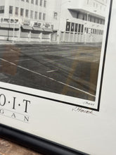 Load image into Gallery viewer, Tiger Stadium Detroit Michigan Print by Jim Ptacek Framed ABC Vintage 