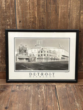 Load image into Gallery viewer, Tiger Stadium Detroit Michigan Print by Jim Ptacek Framed ABC Vintage 