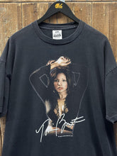 Load image into Gallery viewer, Toni Braxton Vintage 2006 Libra Tour Pro Club Tag Tee Black ABC Vintage 