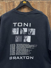 Load image into Gallery viewer, Toni Braxton Vintage 2006 Tour Fruit of The Loom Tag Faded Black White ABC Vintage 