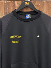 Load image into Gallery viewer, Traverse City Football Vintage 90s Champion Crewneck Black ABC Vintage 