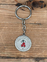Load image into Gallery viewer, Traverse City Vintage 1983 Cherry Keychain ABC Vintage 