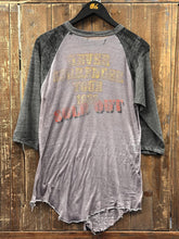 Load image into Gallery viewer, Triumph Vintage 80s Raglan Tee Super Faded Paper Thin ABC Vintage 