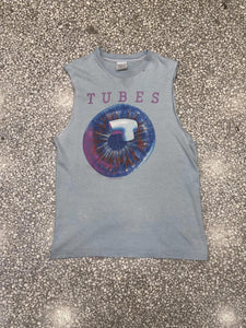 Tubes Vintage 1983 USA Tour Cutoff Paper Thin Blue ABC Vintage 