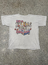 Load image into Gallery viewer, USA Basketball Dream Team Barcelona Tournament Vintage 1992 Salem Tee ABC Vintage 