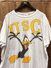 Load image into Gallery viewer, USC Vintage 1993 Daffy Duck Paper Thin Grey ABC Vintage 