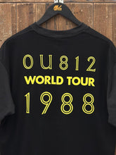 Load image into Gallery viewer, Van Halen Vintage 1988 Ou812 World Tour Tee Black Yellow ABC Vintage 
