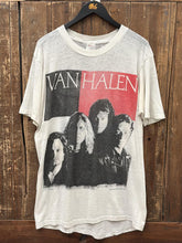 Load image into Gallery viewer, Van Halen Vintage 1988 Summer Tour Tee Paper Thin White ABC Vintage 