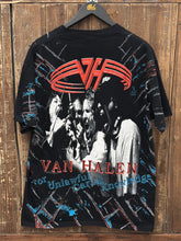 Load image into Gallery viewer, Van Halen Vintage 1991 For Unlawful Carnal Knowlegde All Over Print Tee ABC Vintage 