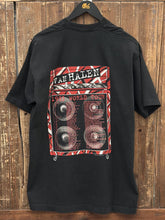 Load image into Gallery viewer, Van Halen Vintage 1993 Live World Tour Fruit of The Loom Tag Tee Black ABC Vintage 