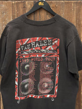 Load image into Gallery viewer, Van Halen Vintage 1993 Live World Tour Tee Faded Black ABC Vintage 