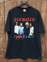 Load image into Gallery viewer, Van Halen Vintage 2004 Tour Tee Faded Black ABC Vintage 