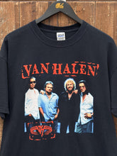 Load image into Gallery viewer, Van Halen Vintage 2004 Tour Tee Faded Black ABC Vintage 