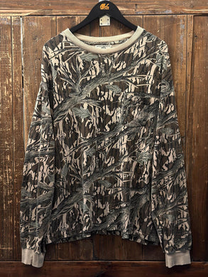 Vintage 90s Camo L/S Pocket ABC Vintage 
