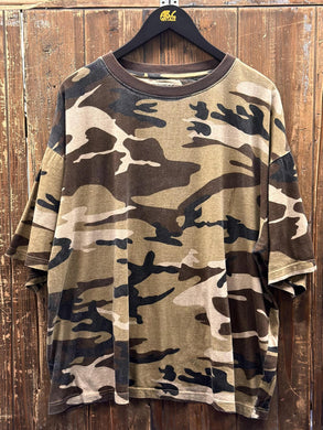 Vintage 90s Duck Camo Boxy Tee ABC Vintage 