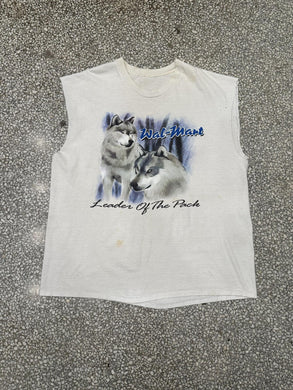 Wal-Mart Vintage 90s Leader of The Pack Cutoff Tee ABC Vintage 