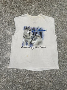 Wal-Mart Vintage 90s Leader of The Pack Cutoff Tee ABC Vintage 