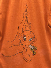 Load image into Gallery viewer, We Came To Monkee Around Vintage 70s Tour Tee Paper Thin Orange ABC Vintage 
