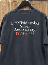Load image into Gallery viewer, Whitesnake Vintage 2003 Anniversary Tee Black ABC Vintage 