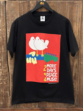 Load image into Gallery viewer, Woodstock Vintage 1994 2 More Days of Peace &amp; Music Tee Black ABC Vintage 
