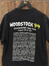 Load image into Gallery viewer, Woodstock Vintage 1994 2 More Days of Peace &amp; Music Tee Black ABC Vintage 