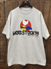 Load image into Gallery viewer, Woodstock Vintage 1999 30 Years of Peace and Music Tee Grey ABC Vintage 