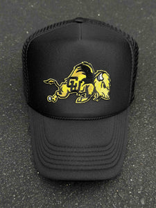 ABC Vintage Colorado Buffaloes Vintage Buffaloes Patch Trucker Hat (Black) ABC Vintage 