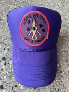 ABC Vintage Lose Weight Vintage Patch Trucker Hat (Violet) ABC Vintage 