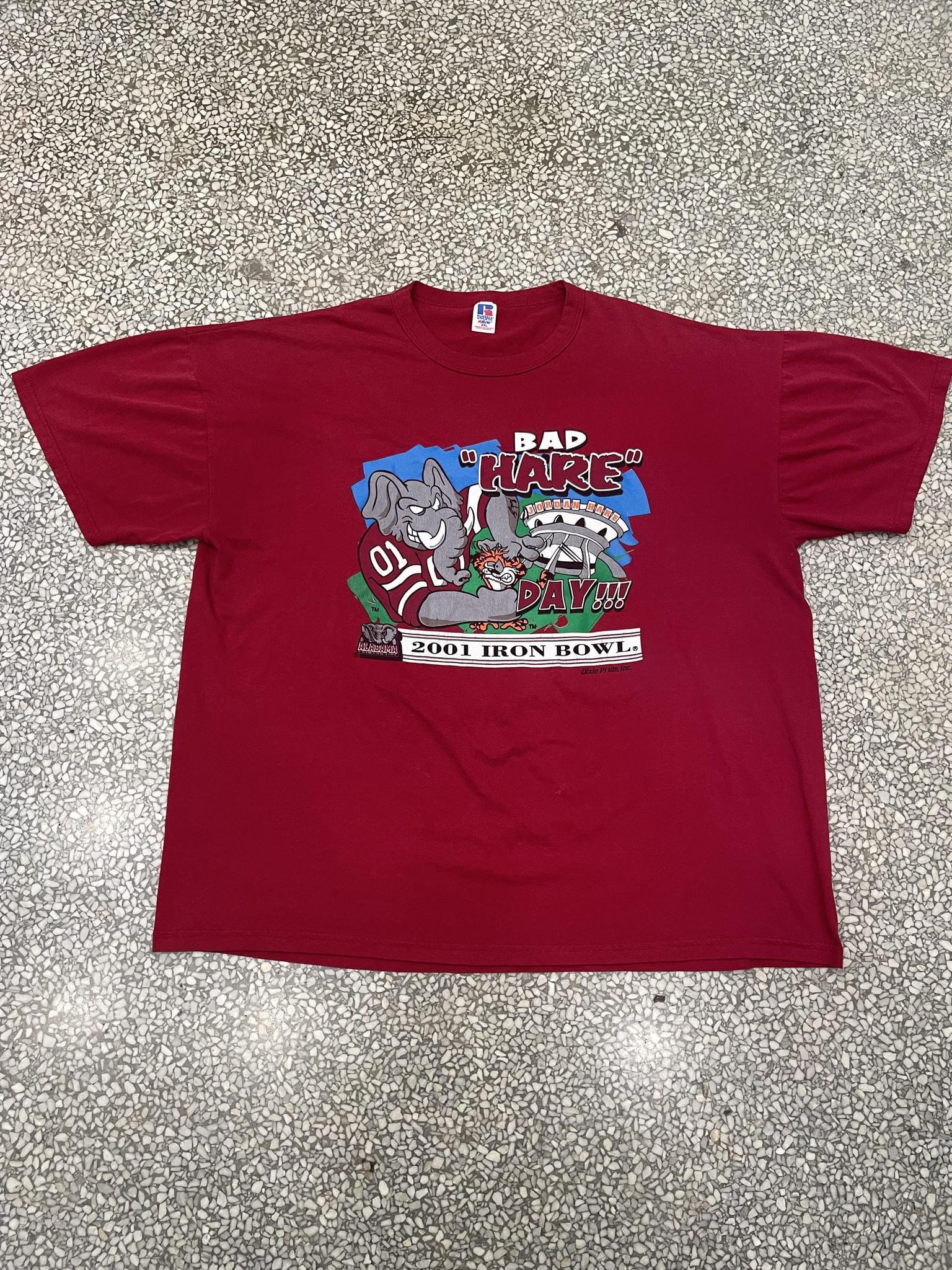 Alabama Crimson Tide Vintage 2001 Iron Bowl Bad 