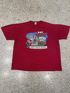 Alabama Crimson Tide Vintage 2001 Iron Bowl Bad 