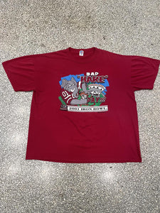 Alabama Crimson Tide Vintage 2001 Iron Bowl Bad "Hare" Day!!! ABC Vintage 