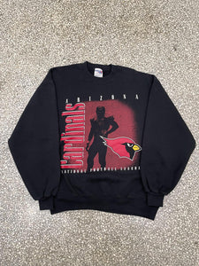 Arizona Cardinals Vintage 90s Chalk Line Crewneck Black ABC Vintage 