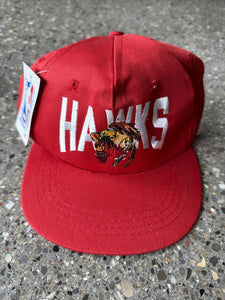 Atlanta Hawks Vintage Snapback Red ABC Vintage 
