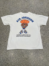 Load image into Gallery viewer, Big Johnson Vintage 1990 Air Johnson Basketball Faded White ABC Vintage 