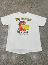 Load image into Gallery viewer, Big Packer&#39;s Bar &amp; Grill Vintage 80s Faded White ABC Vintage 