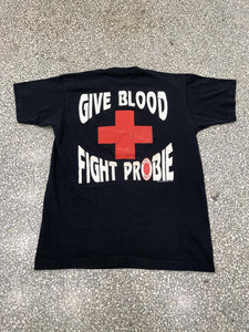 Bob Probert Give Blood Fight Probie Vintage 1992 ABC Vintage 