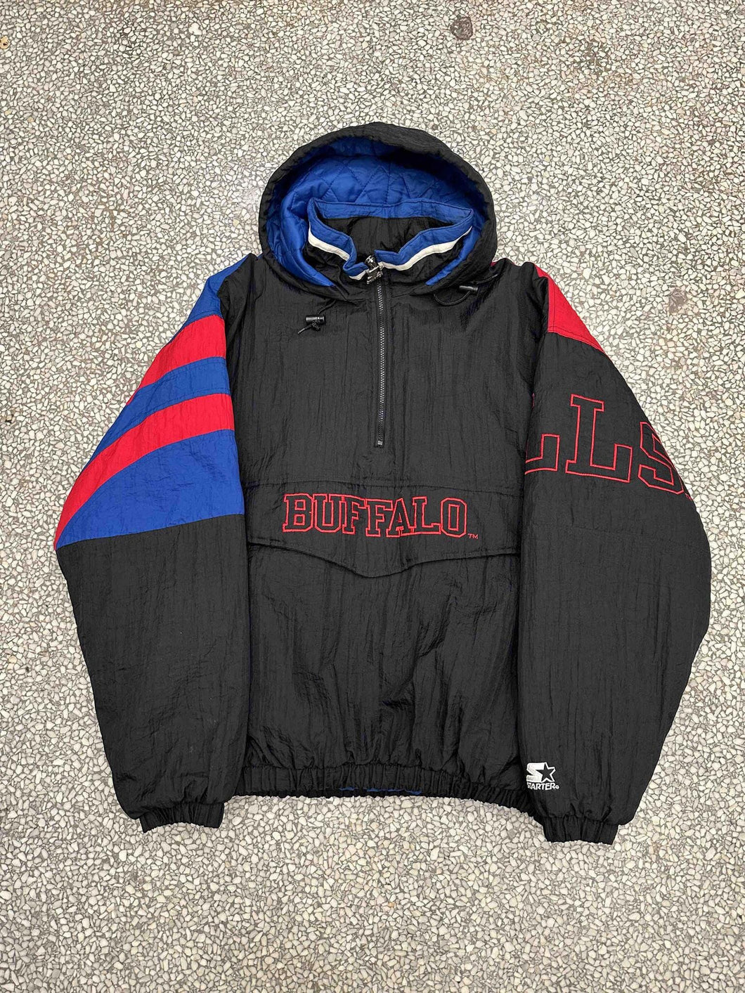 Buffalo Bills Vintage 90s Starter Puffer Anorak Jacket