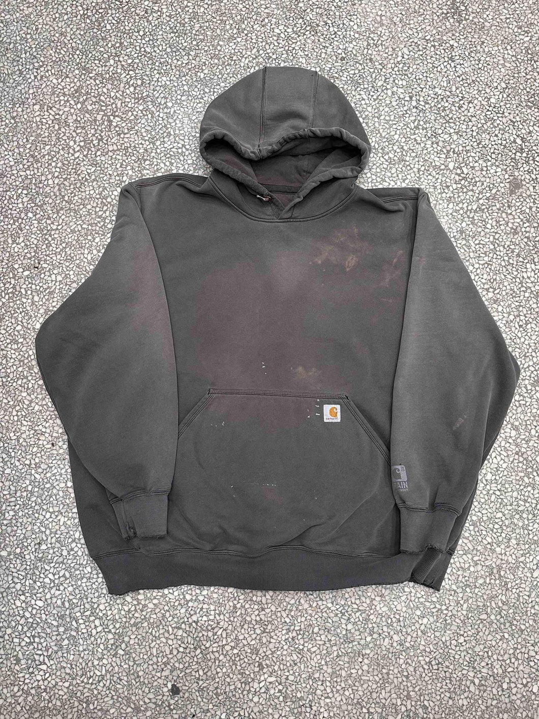 Carhartt Vintage 90s Hoodie Sun Faded ABC Vintage 